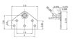 10mm Ball Stud Bracket for Gas Prop/Strut/Spring GPB-2