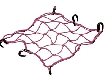 Expandable Cargo Net, 15" by 15", Red | Emgo 78-60501