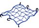 Expandable Cargo Net, 15" by 30", Blue | Emgo 78-60512