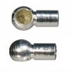 Gas Prop Steel End Fitting, 13mm, M8, Suspa GPES6800524