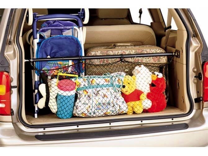 Adjustable Cargo Bar with Storage Net Highland 9142000