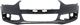 Bumper Cover, A4/S4 13-16 Front Bumper Cover, Primed, W/ S-Line Pkg., W/O Warning System, Replacement RA01030006P