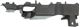 Audi Front, Driver Side Bumper Retainer-Primed, Plastic, Replacement RA01490002