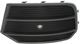 Audi Driver Side Bumper Grille-Textured Black, Plastic, Replacement RA01550004