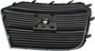 Audi Driver Side Bumper Grille-Textured Black, Plastic, Replacement RA01550004
