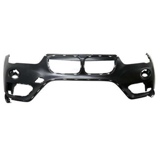 BMW Front, Upper Bumper Cover-Primed, Plastic, Replacement RB01030056P