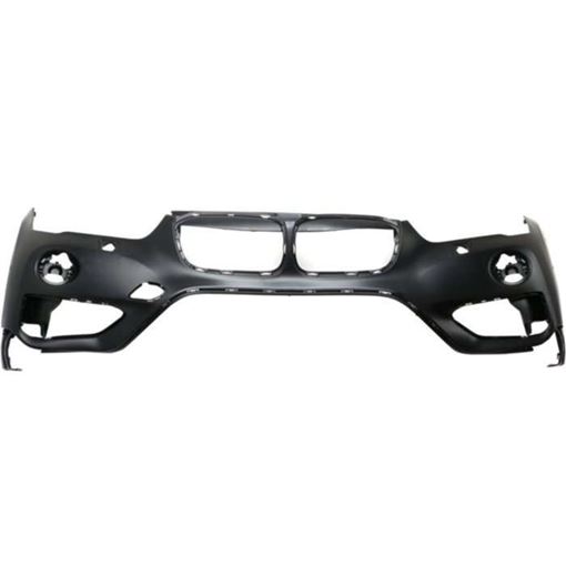 BMW Front, Upper Bumper Cover-Primed, Plastic, Replacement RB01030057P