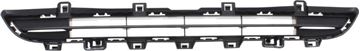BMW Center, Upper Bumper Grille-Textured Black, Plastic, Replacement RB01530005
