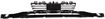 BMW Bumper Grille-Textured Black, Plastic, Replacement RB01530010