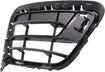 BMW Passenger Side Bumper Grille-Black, Plastic, Replacement RB01550001