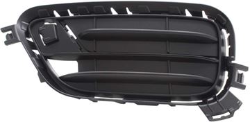 BMW Driver Side Bumper Grille-Black, Plastic, Replacement RB01550002