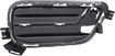 BMW Driver Side Bumper Grille-Black, Plastic, Replacement RB01550002