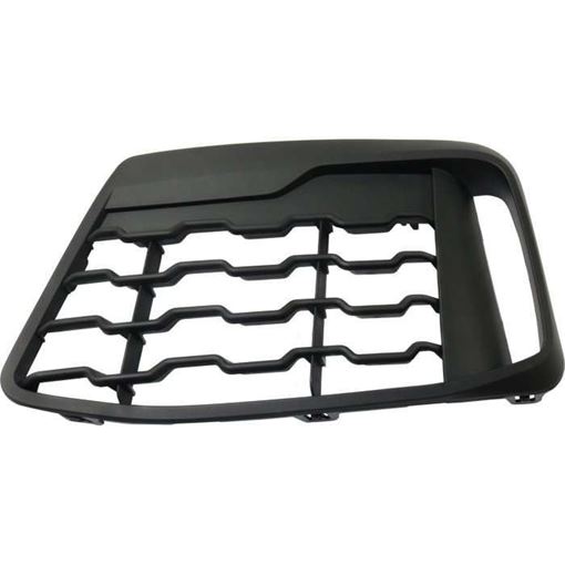 Driver Side Bumper Grille Replacement Series-Plastic, Replacement RB01550014