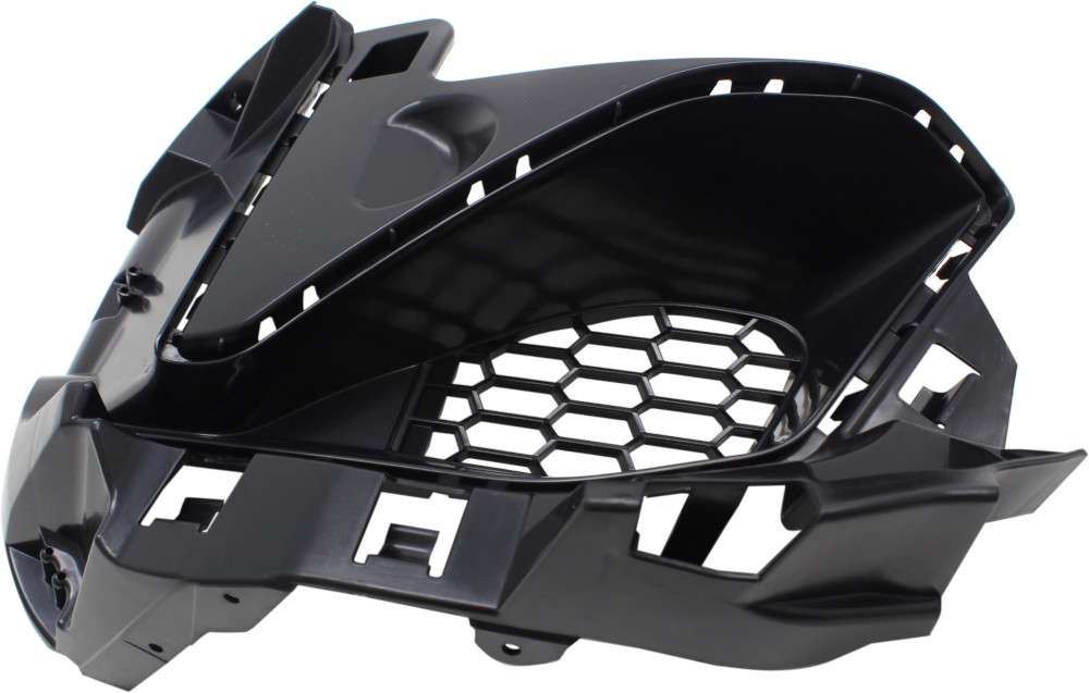 BMW Front, Passenger Side Bumper RetainerBlack, Plastic Replacement