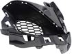 BMW Front, Driver Side Bumper Retainer-Black, Plastic, Replacement RB01910004