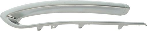 BMW Rear, Driver Side Bumper Trim-Chrome, Plastic, Replacement RB76370002