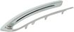 BMW Rear, Driver Side Bumper Trim-Chrome, Plastic, Replacement RB76370004