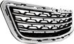 Chevrolet Bumper Grille-Textured Black, Plastic, Replacement RC01530008Q