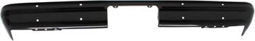 Rear Bumper Replacement Bumper-Painted Black, Steel, Replacement RC76090001