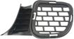 Dodge Passenger Side Bumper Grille-Textured Black, Plastic, Replacement RD01550001