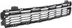 Bumper Grille Replacement Bumper Grille-Chrome Shell w/ Black Insert, Plastic, Replacement REPC015336Q