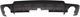 Rear, Lower Bumper Cover Replacement Bumper Cover-Textured, Plastic, Replacement REPC760153Q