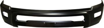 Bumper, Ram 2500/3500 P/U 10-18 Front Bumper, Primed, All Cab Types, W/ Fog Light Holes, W/O Pas Holes, Replacement REPD010370P