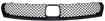 Center Bumper Grille Replacement Series-Textured Black, Plastic, Replacement REPD015319Q