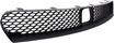 Center Bumper Grille Replacement Series-Textured Black, Plastic, Replacement REPD015319Q