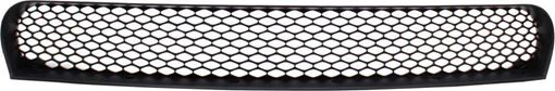 Center Bumper Grille Replacement Series-Textured Black, Plastic, Replacement REPD015322Q