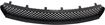 Center Bumper Grille Replacement Series-Textured Black, Plastic, Replacement REPD015322Q