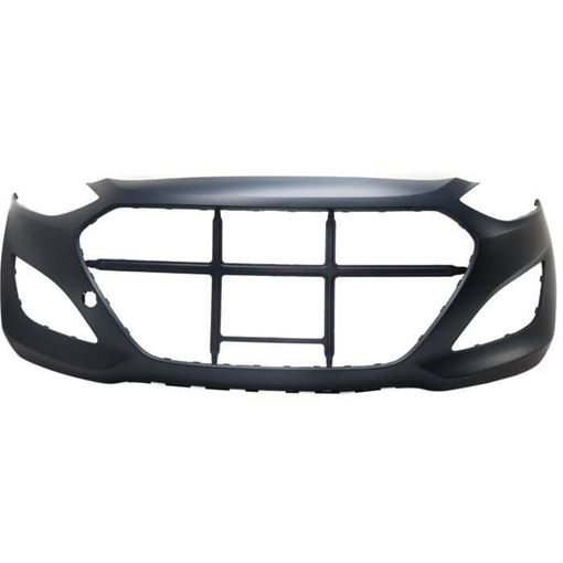 Bumper Cover, Elantra Gt 13-17 Front Bumper Cover, Primed - Capa, Replacement REPH010394PQ