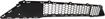 Hyundai Bumper Grille-Textured Black, Plastic, Replacement REPH015334Q