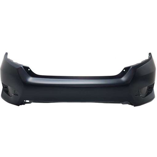 Honda Rear Bumper Cover-Primed, Plastic, Replacement REPH760154PQ