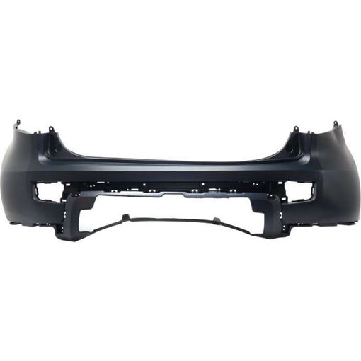 Bumper Cover, Soul 10-11 Rear Bumper Cover, Primed, Type B - Capa, Replacement REPK760127PQ