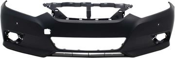 Nissan Front Bumper Cover-Primed, Plastic, Replacement REPN010372PQ