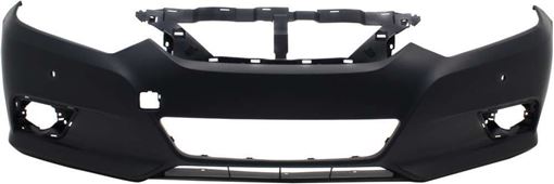 Nissan Front Bumper Cover-Primed, Plastic, Replacement REPN010372PQ