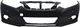 Nissan Front Bumper Cover-Primed, Plastic, Replacement REPN010372PQ