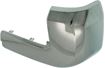 Toyota Rear, Passenger Side Bumper End End-Chrome, Plastic, Replacement REPT761139Q