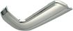 Toyota Rear, Driver Side Bumper End-Chrome, Plastic, Replacement REPT761140Q