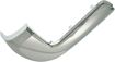 Toyota Rear, Driver Side Bumper End-Chrome, Plastic, Replacement REPT761140Q