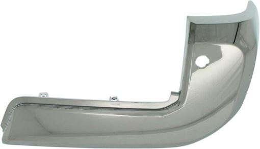 Bumper End, Tacoma 16-18 Rear Bumper End Rh, End Cap, Chrome, W/ Ipas Holes - Capa, Replacement REPT761141Q