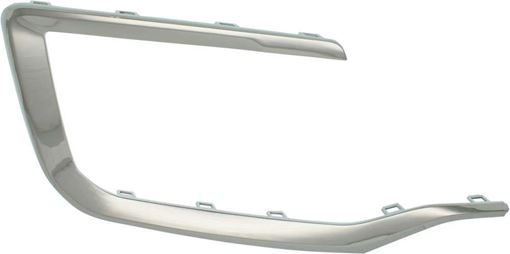 Bumper Trim, Terrain 16-17 Front Bumper Molding Rh, Chrome, (Exc. Denali Model), Replacement RG01610005