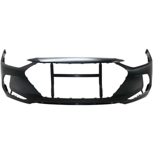 Hyundai Front Bumper Cover-Primed, Plastic, Replacement RH01030007P