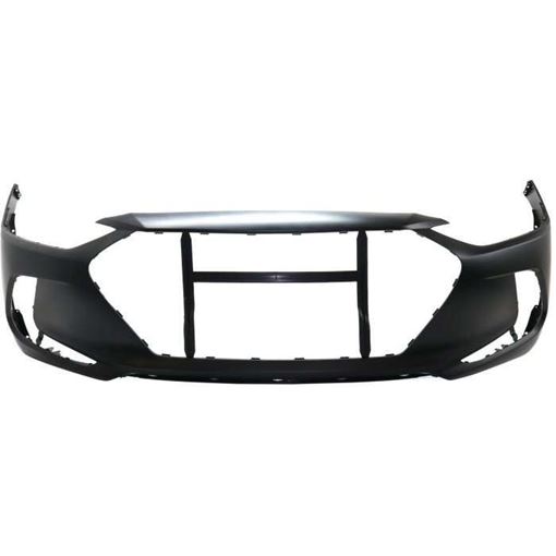 Hyundai Front Bumper Cover-Primed, Plastic, Replacement RH01030007PQ