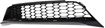 Bumper Grille, Accord 16-17 Front Bumper Grille, Textured, W/O Collision Warning, Sedan, (Exc. Hybrid Model), Replacement RH01530007