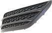 Bumper Grille, Pilot 16-18 Front Bumper Grille Rh, Outer, Textured Black, W/ Parking Aid Snsr Holes, Replacement RH01550001