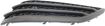 Bumper Grille, Pilot 16-18 Front Bumper Grille Rh, Outer, Textured Black, W/ Parking Aid Snsr Holes, Replacement RH01550001