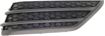 Bumper Grille, Pilot 16-18 Front Bumper Grille Rh, Outer, Textured Black, W/O Parking Aid Snsr Holes, Replacement RH01550003