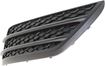 Bumper Grille, Pilot 16-18 Front Bumper Grille Rh, Outer, Textured Black, W/O Parking Aid Snsr Holes, Replacement RH01550003